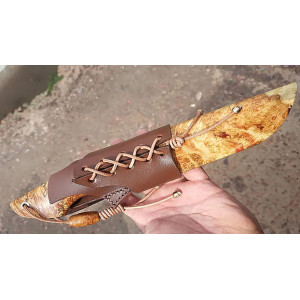 МИСЛИВЕЦЬ БУРШТИН  - ніж мисливський замовити, ручна робота. Photo 2